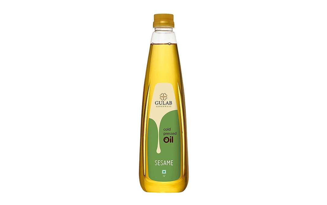 Gulab Goodness Cold Pressed Oil Sesame  Plastic Bottle  1 litre